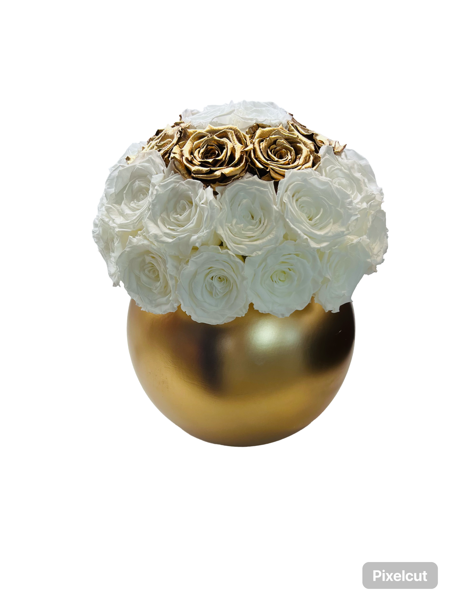 Gold vase